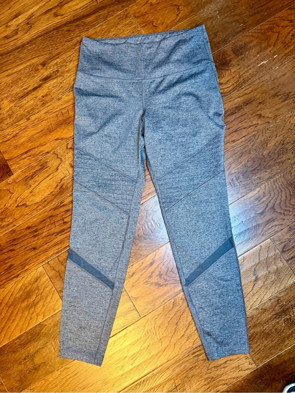 Old Navy Gray Heather High-Waist Active Leggings